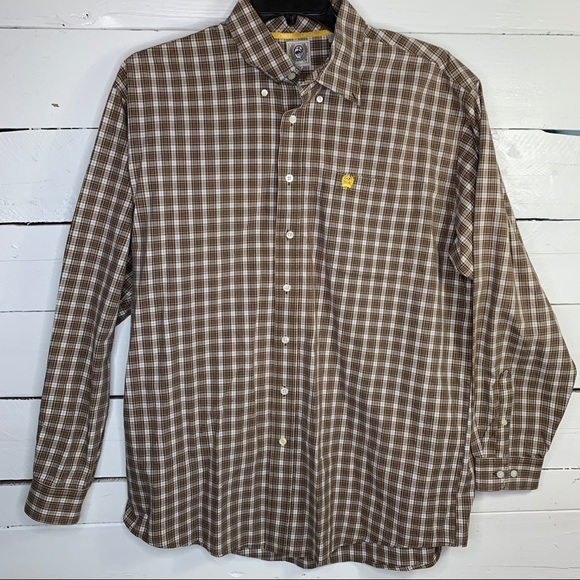 Cinch Western Dress Shirt Size XL